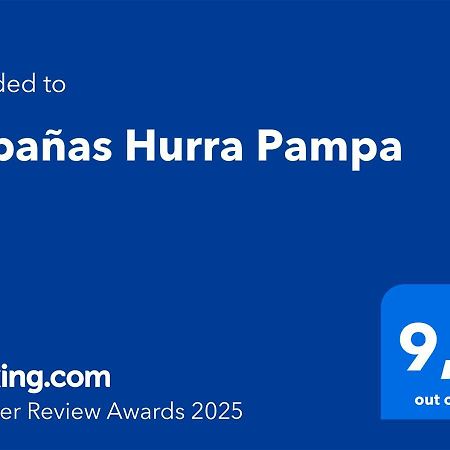 Cabanas Hurra Pampa Mar de Las Pampas Buitenkant foto